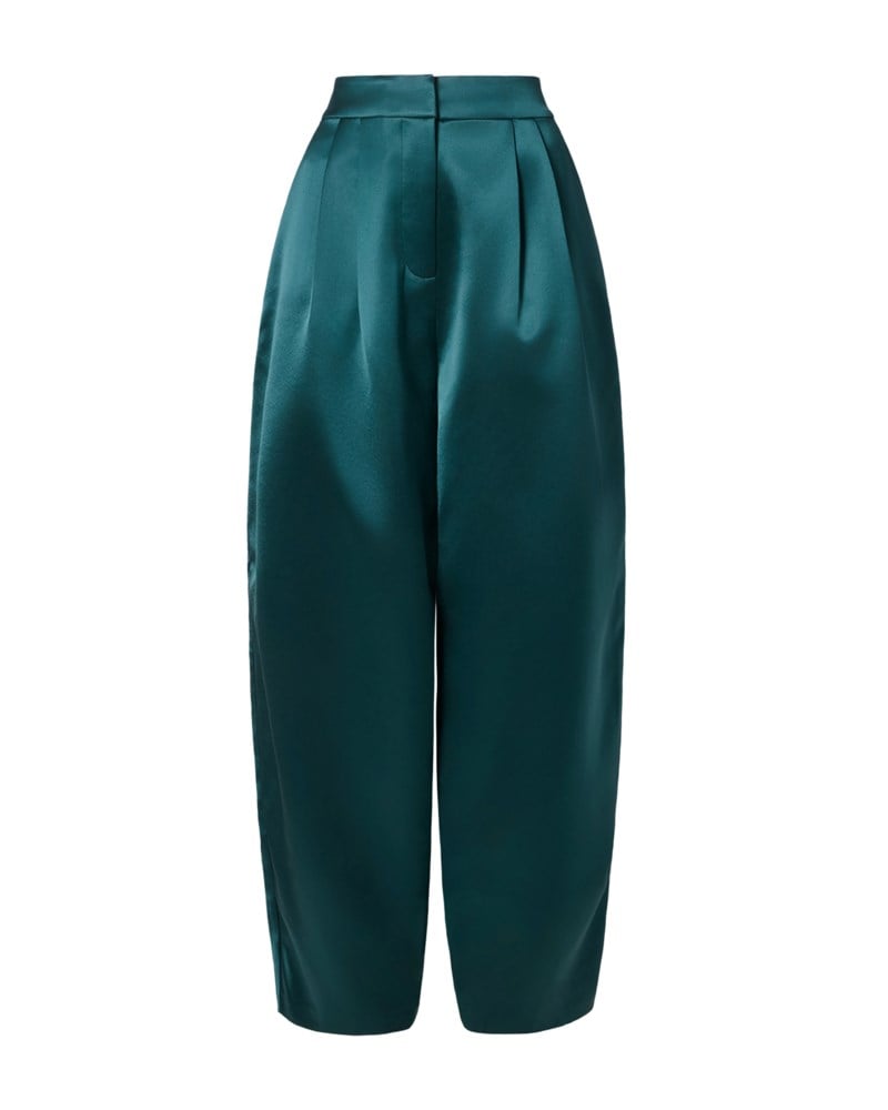 Byxa smilla barrel leg satin
