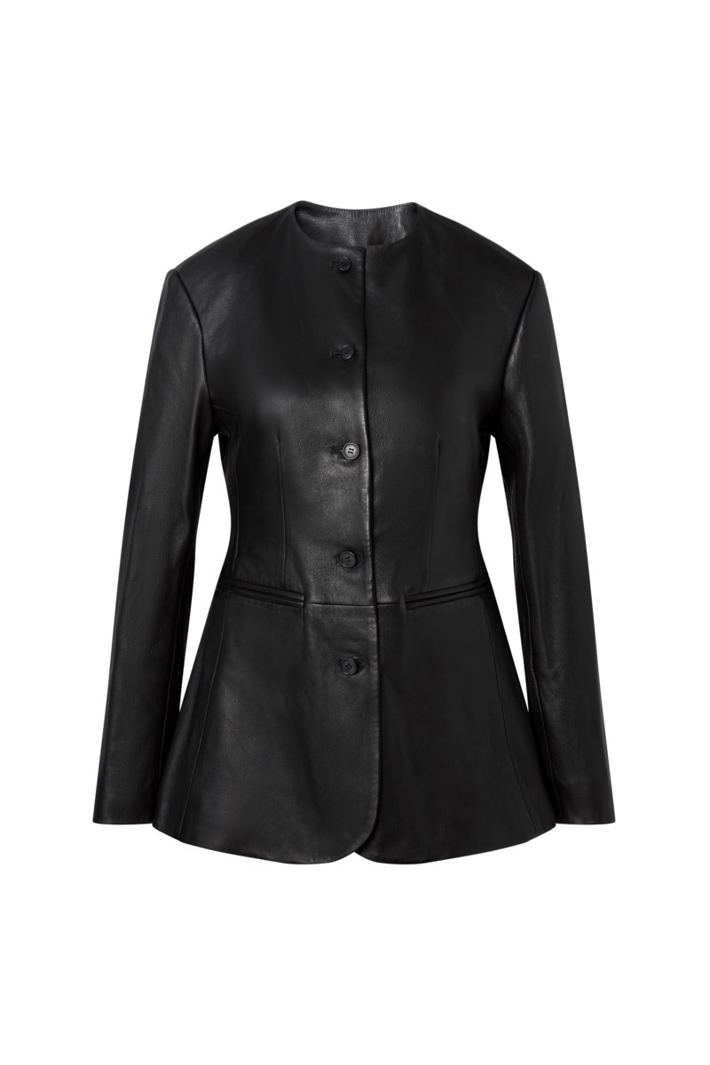 Kavaj carol fitted leather