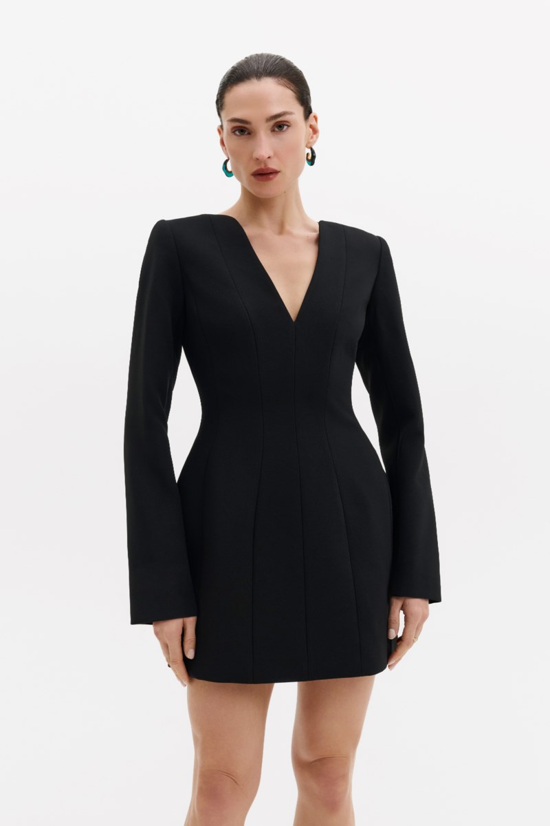 Klänning ninni cut-out shoulder hourglass mini 2