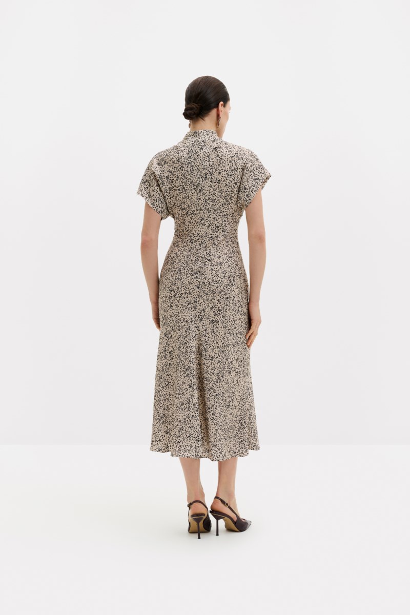 Klänning alivia short satin midi 3