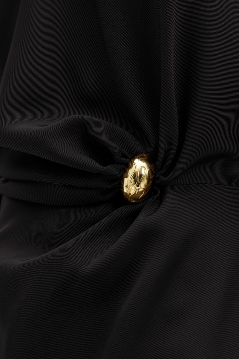 MALINA Blus zilla brooch detailed dam – bild 5