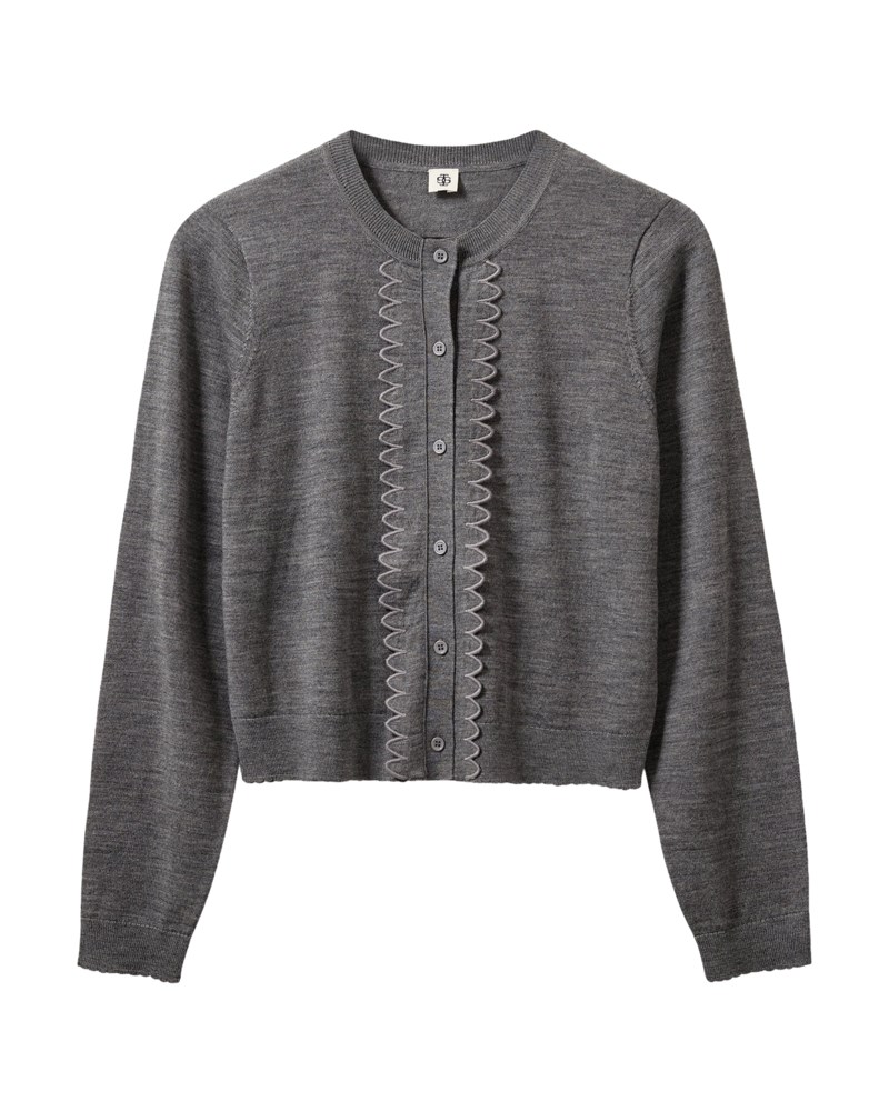 Cardigan bergen scallop mini