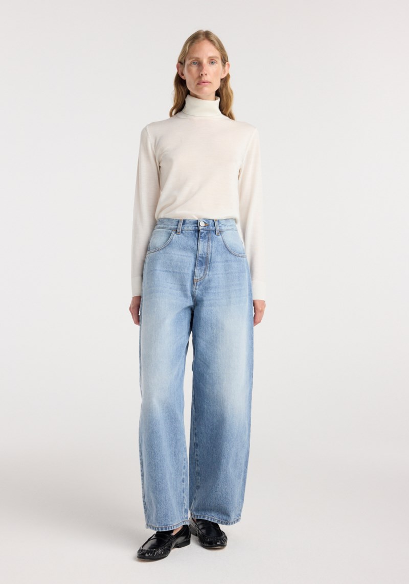 Róhe Jeans berber barrel leg dam – bild 2