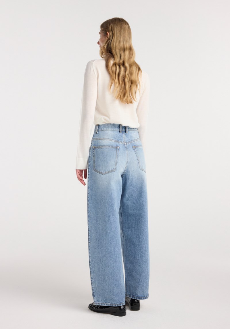 Róhe Jeans berber barrel leg dam – bild 3