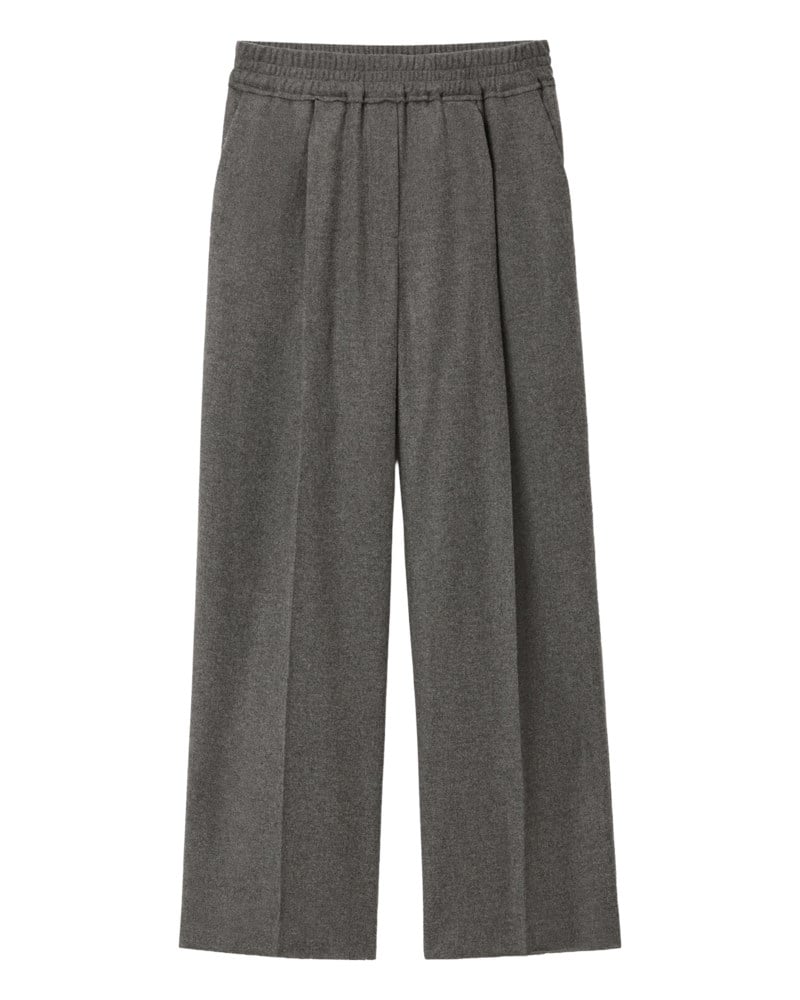 Byxor elastic wool trouser