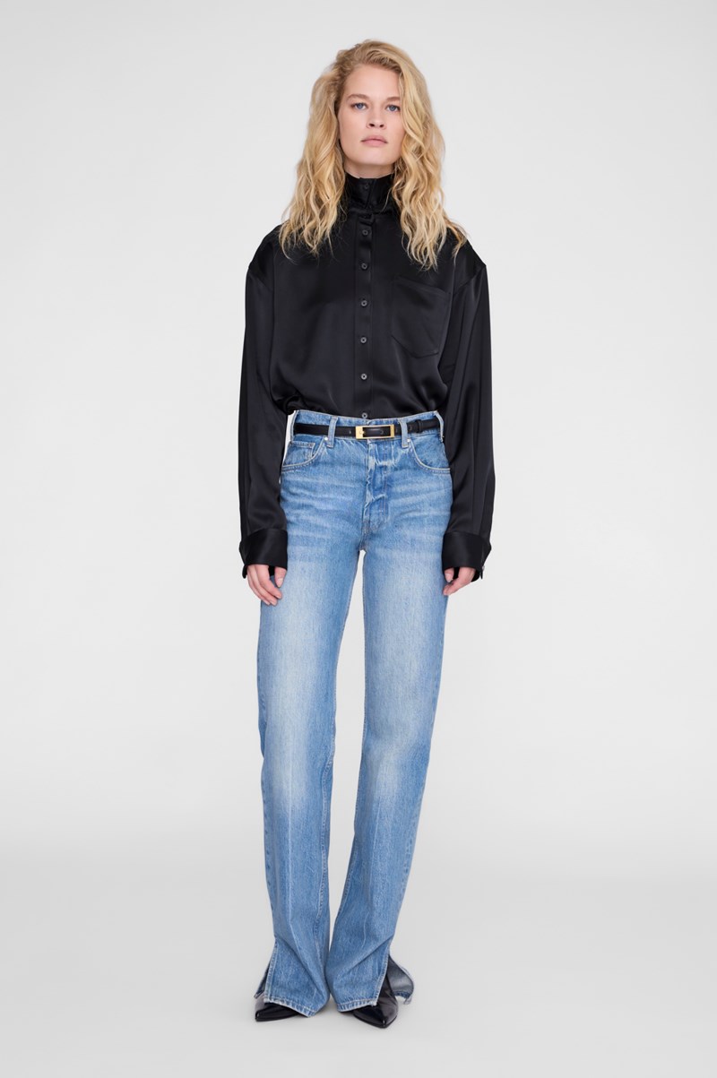 Anine Bing Skjorta scott cropped dam – bild 2