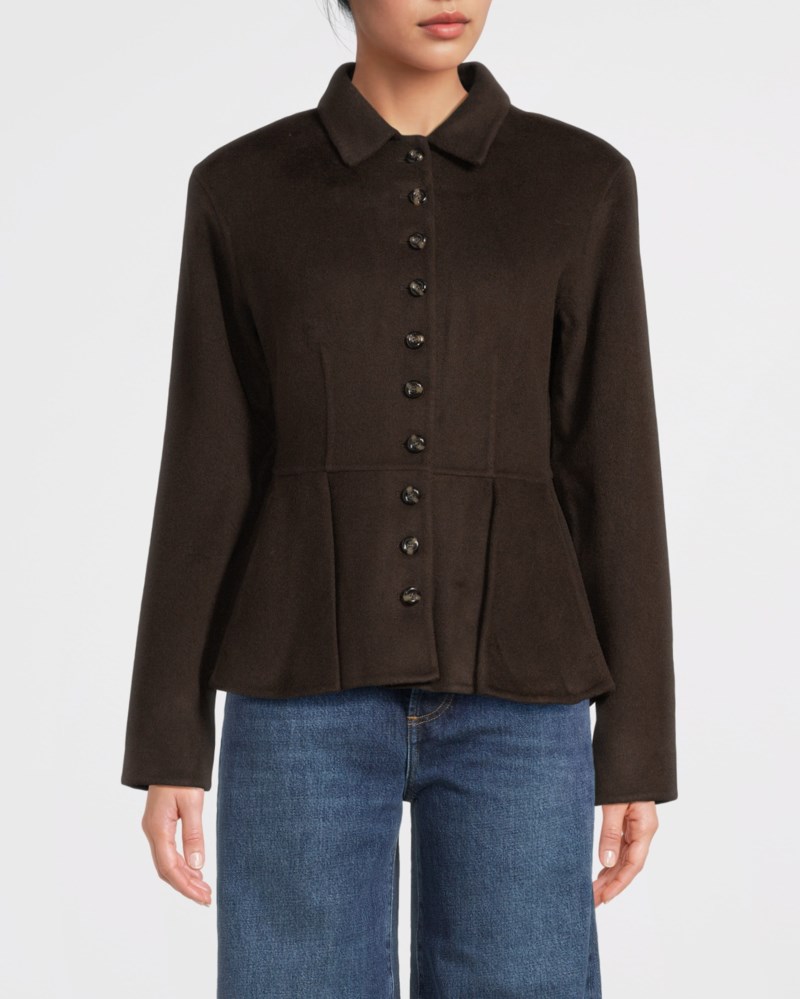 Arakii Jacka peplum wool dam – bild 2