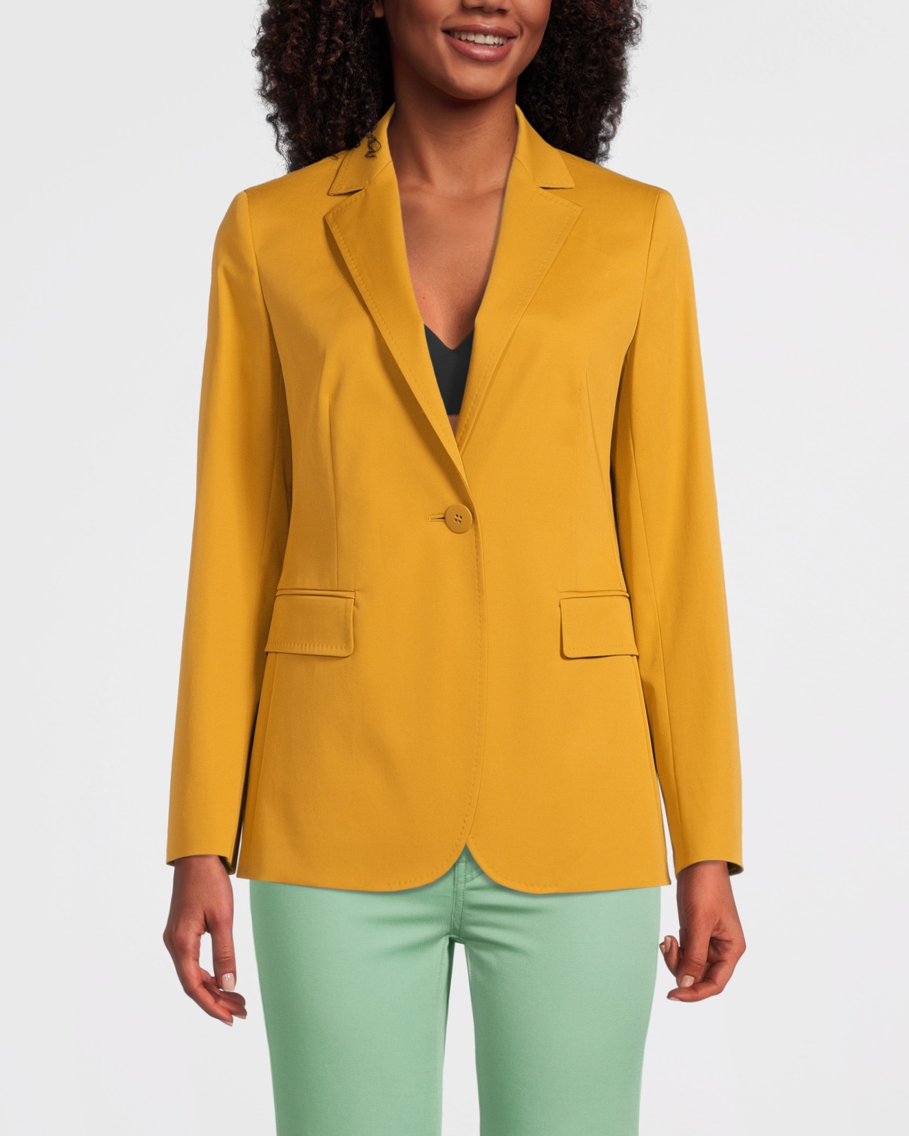 Jcpenney yellow blazer Clearance