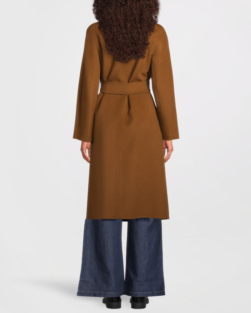 Max Mara Studio Kappa wool cashmere and silk long wrap dam – bild 3