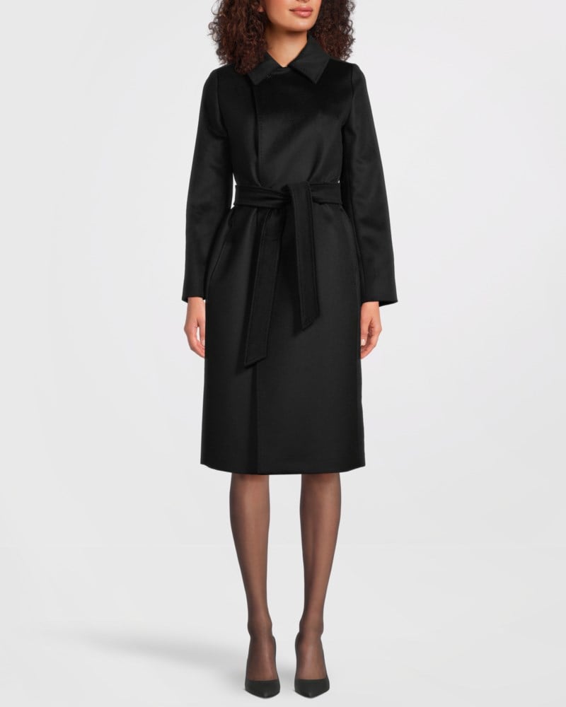 Max Mara Studio Kappa double-breasted wool coat dam – bild 2