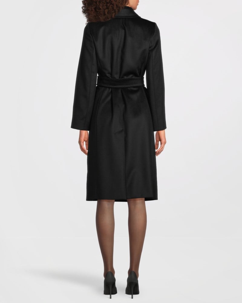 Max Mara Studio Kappa double-breasted wool coat dam – bild 3