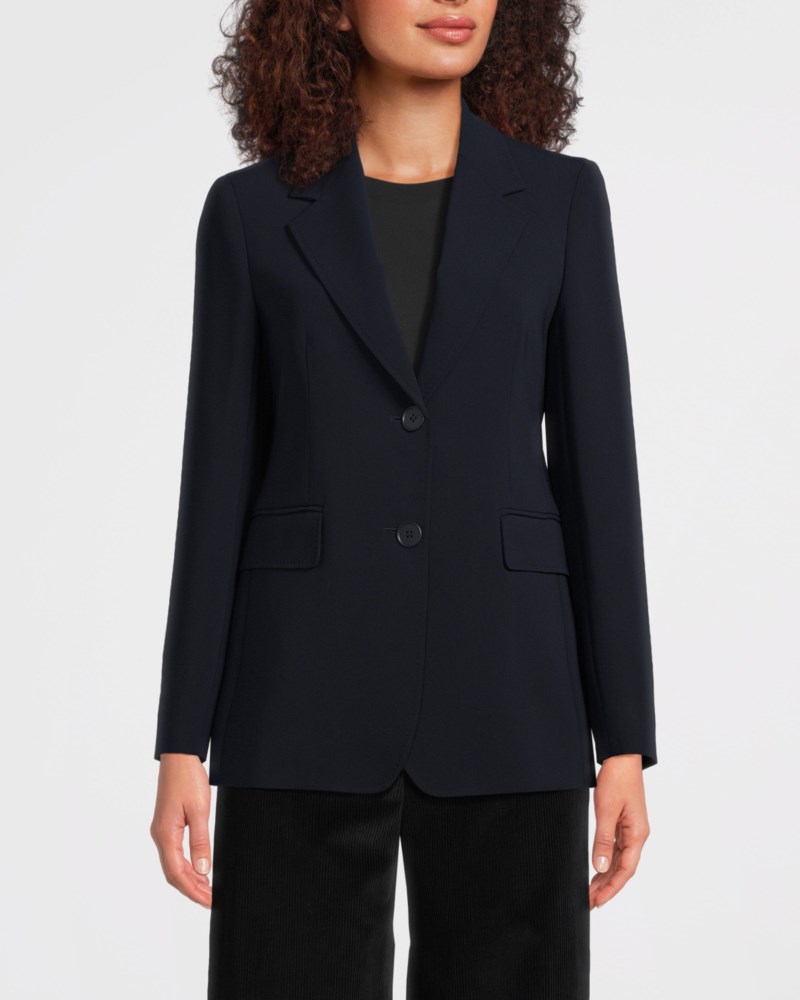 Max Mara Studio Kavaj single-breasted cady dam – bild 2