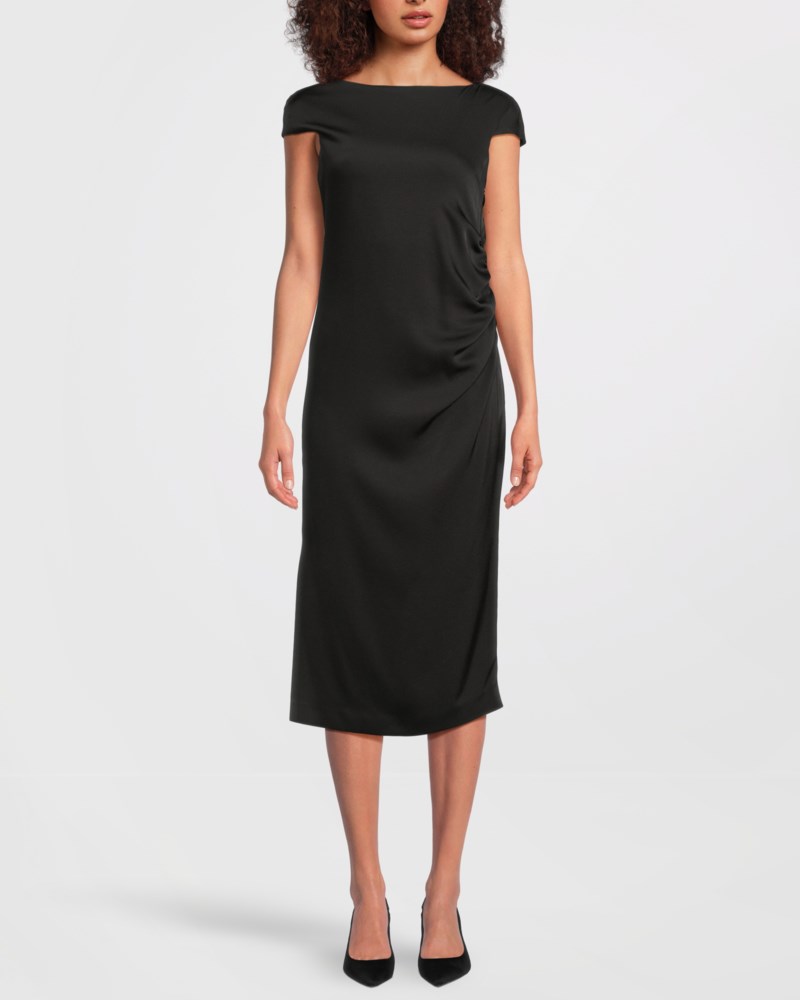 Max Mara Studio Klänning shiny cady dam – bild 2