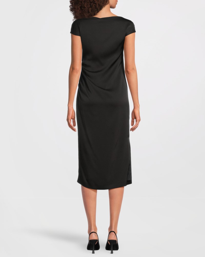 Max Mara Studio Klänning shiny cady dam – bild 3