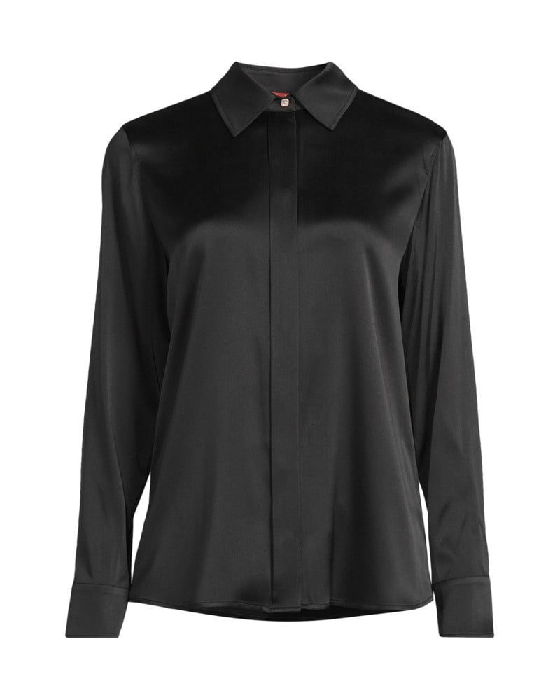 Skjorta mannish silk satin