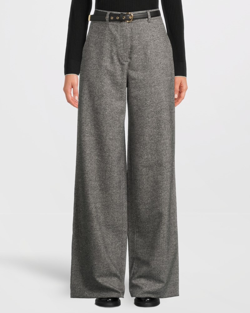 Max Mara Studio Byxa wool blend dam – bild 2