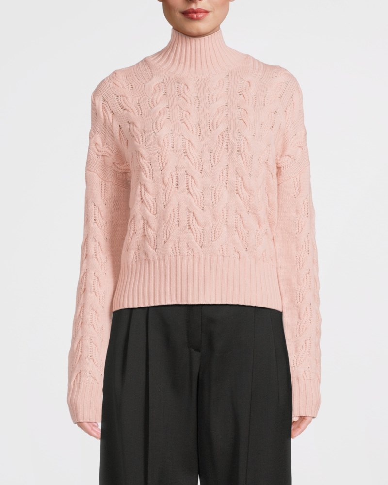 Max Mara Studio Tröja comfortable wool and cashmere dam – bild 2