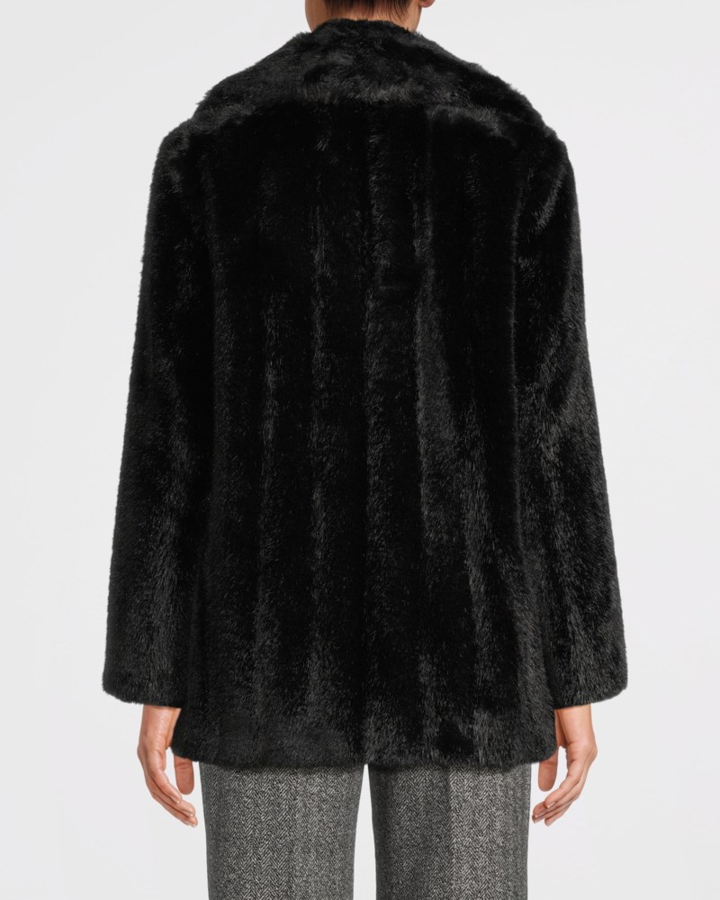 Max Mara Studio Kappa fluffy-textured dam – bild 4