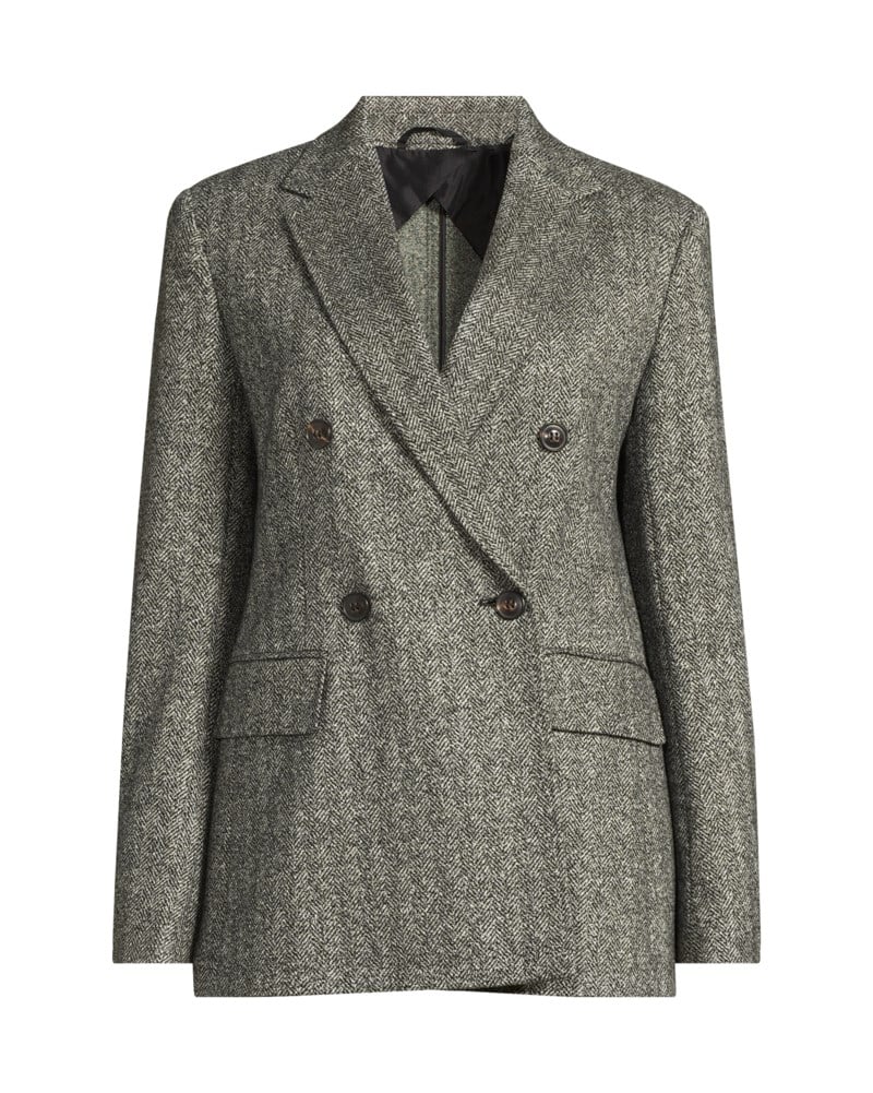 Kavaj double-breasted jacquard jersey