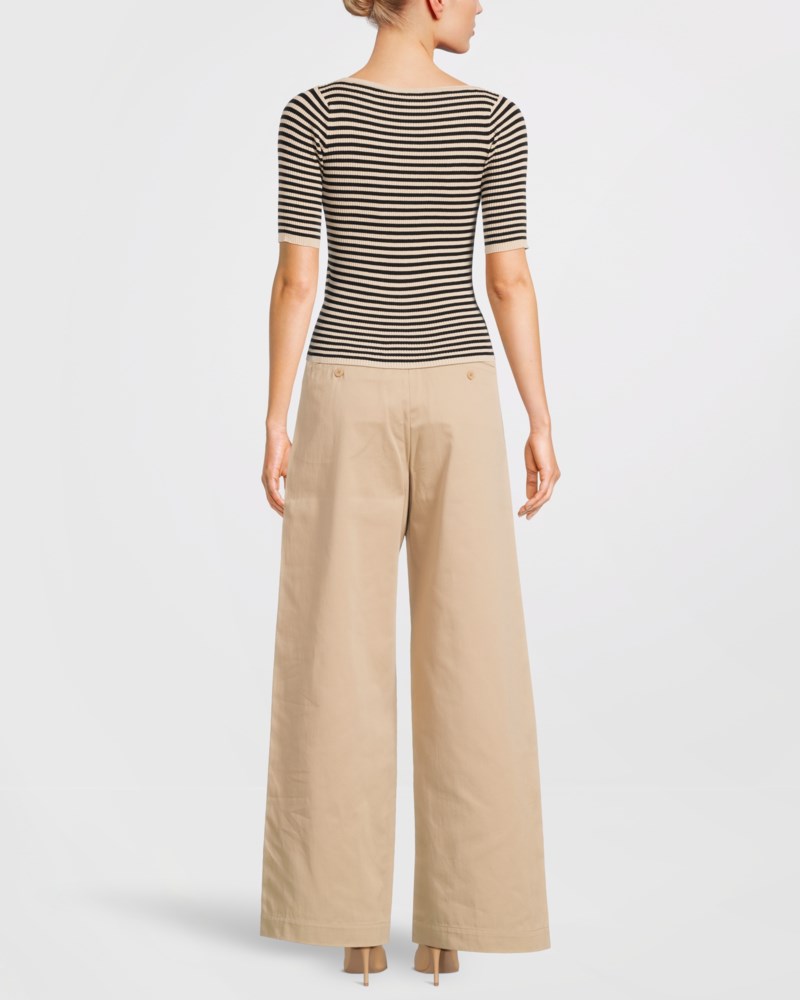 Topp waser beige/svart 4