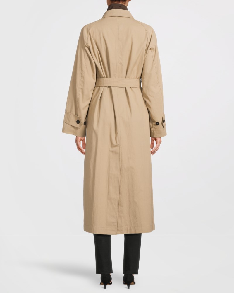 Weekend Max Mara Trenchcoat water-repellent gabardine kappor & rockar dam – bild 2