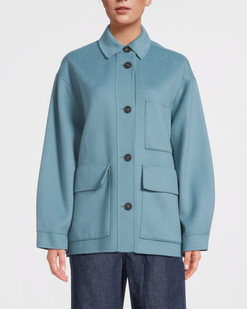 Weekend Max Mara Jacka double wool dam – bild 2