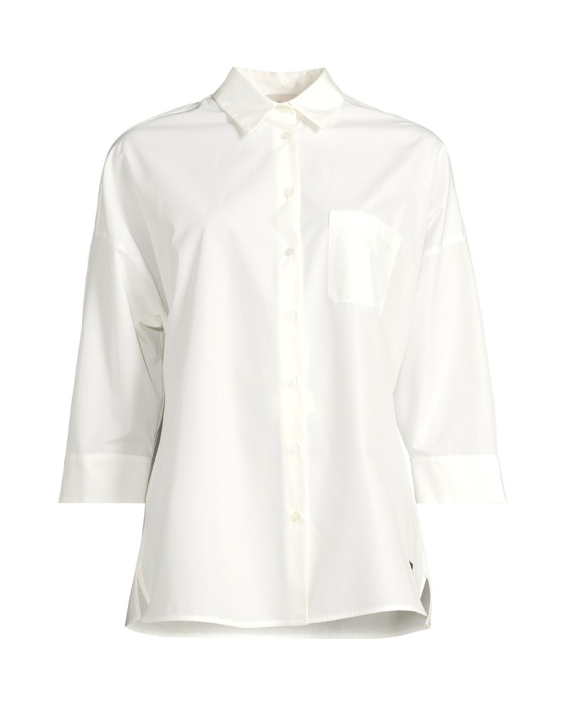 Skjorta boxy cotton poplin