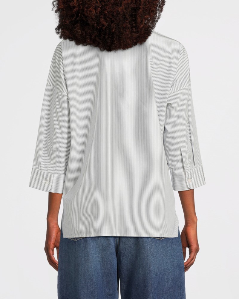 Weekend Max Mara Skjorta boxy cotton poplin dam – bild 3