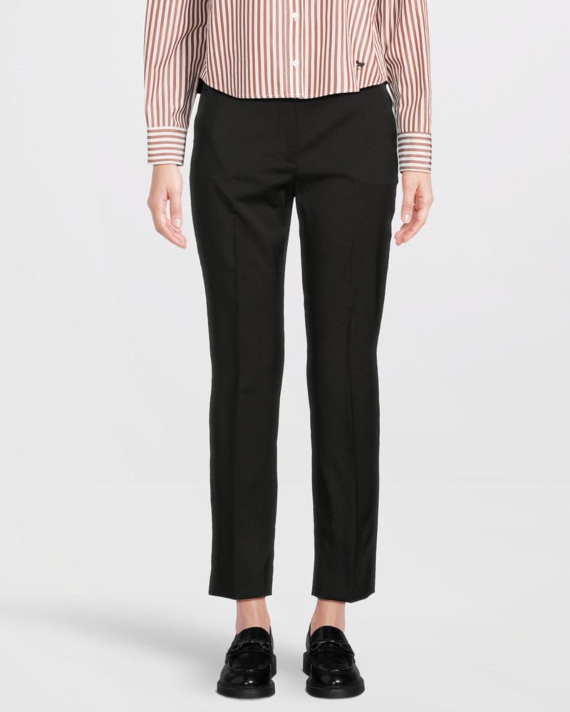Weekend Max Mara Byxa stretch wool cigarette dam – bild 2
