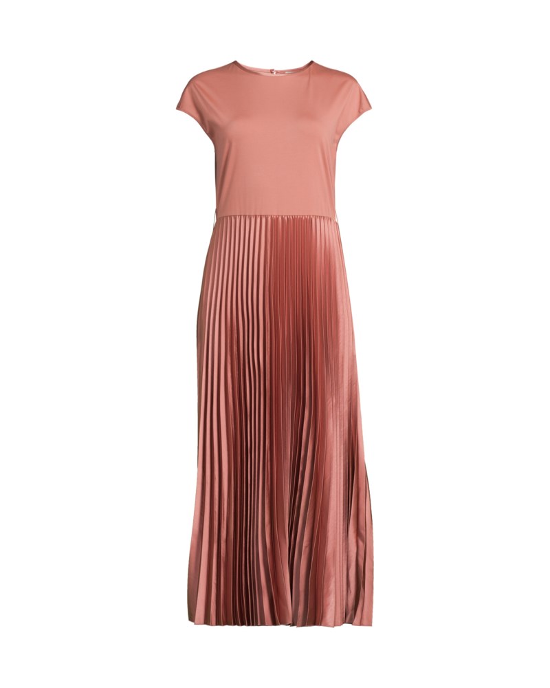 Klänning interlock jersey terracotta