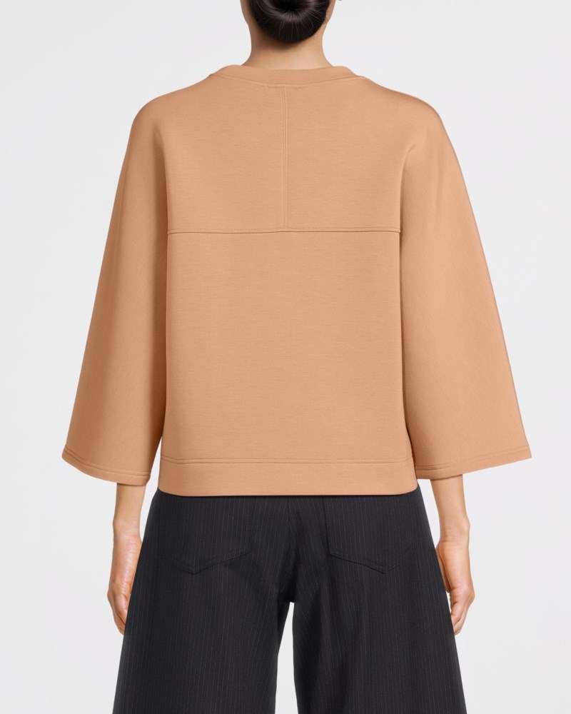 Weekend Max Mara Sweatshirt boxy scuba dam – bild 4