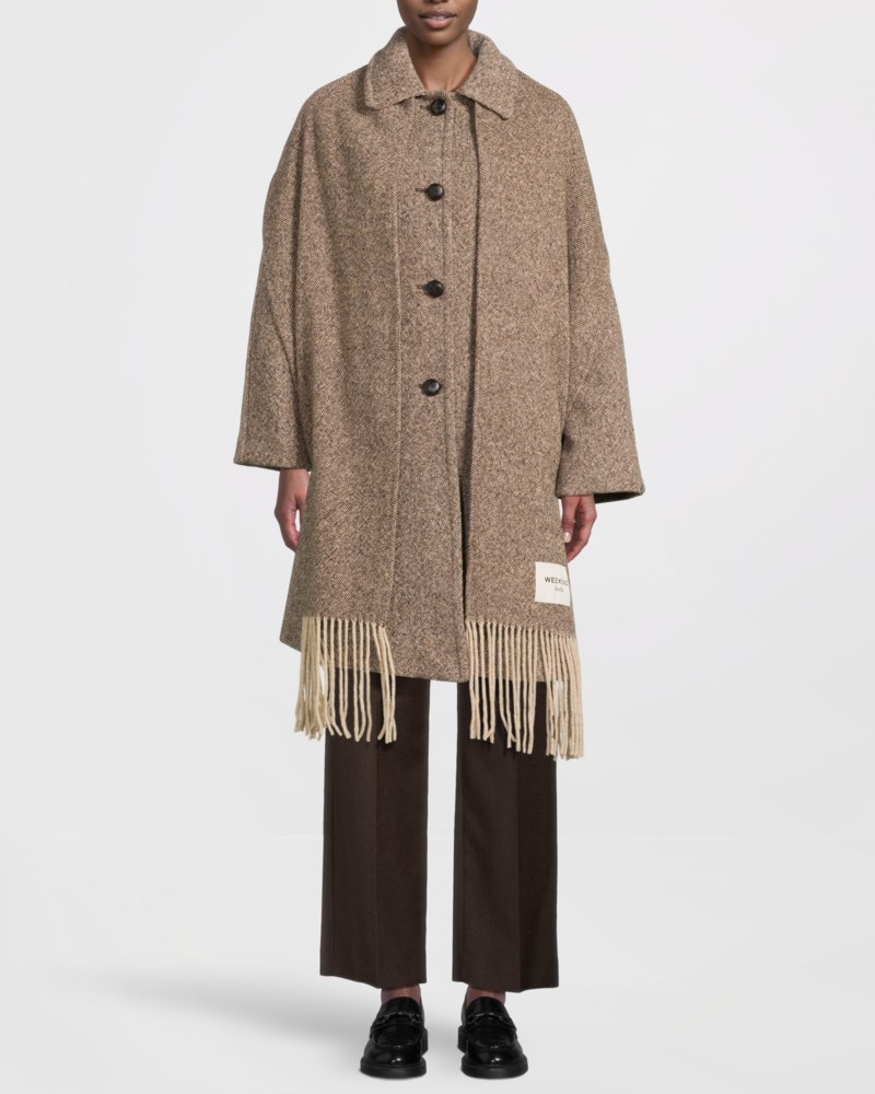 Weekend Max Mara Kappa wool-blend tweed dam – bild 2