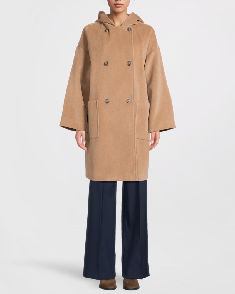 Weekend Max Mara Kappa wool and alpaca beaver cloth dam – bild 2