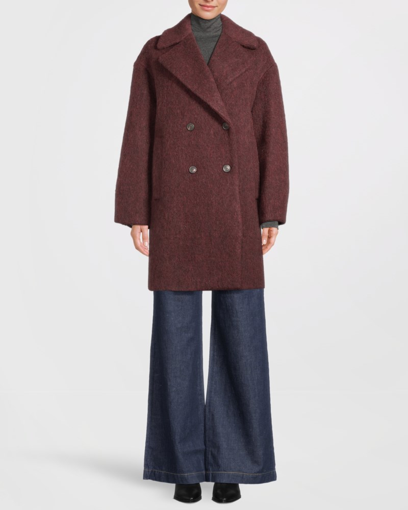 Weekend Max Mara Kappa wool and alpaca blend dam – bild 2