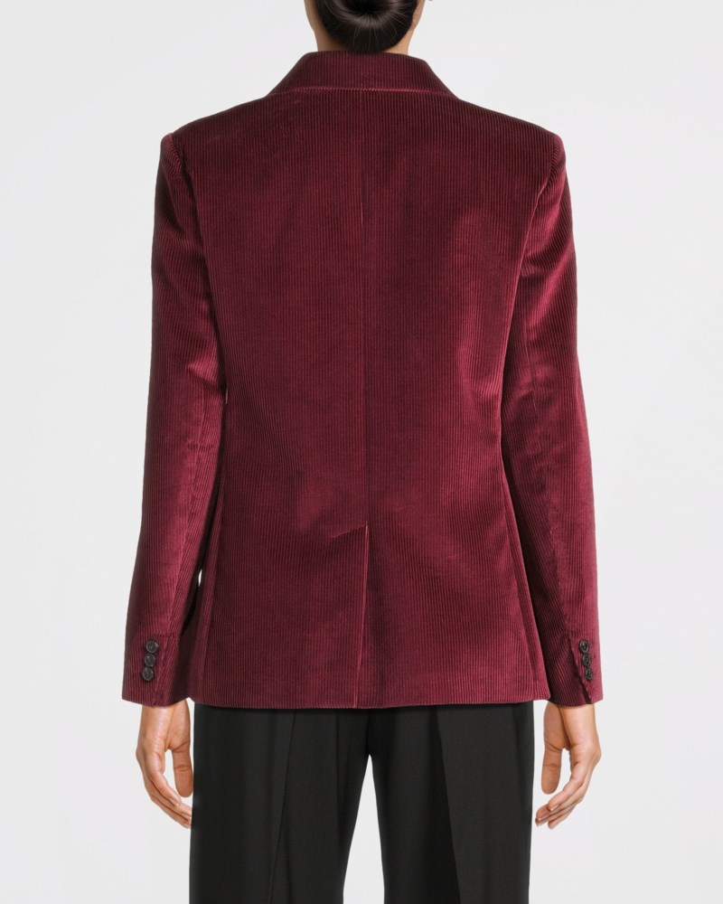Weekend Max Mara Kavaj cotton corduroy velvet dam – bild 3