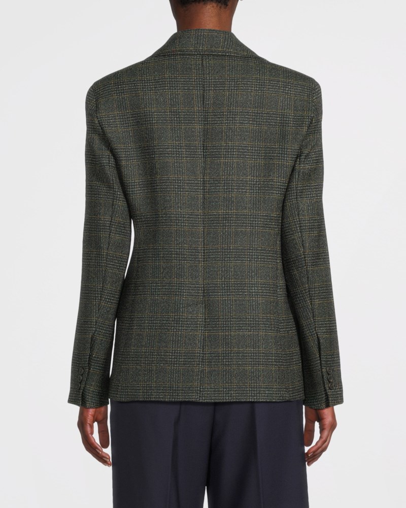 Weekend Max Mara Kavaj prince of wales check wool dam – bild 3