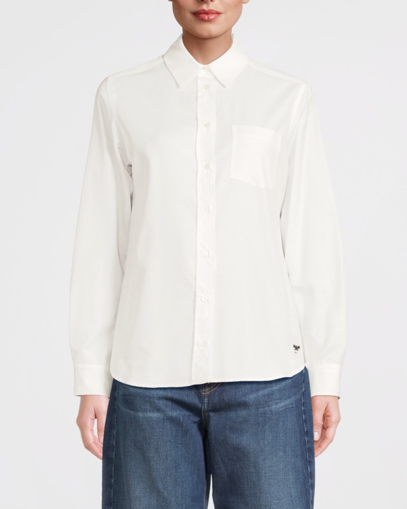 Weekend Max Mara Skjorta cotton oxford dam – bild 2