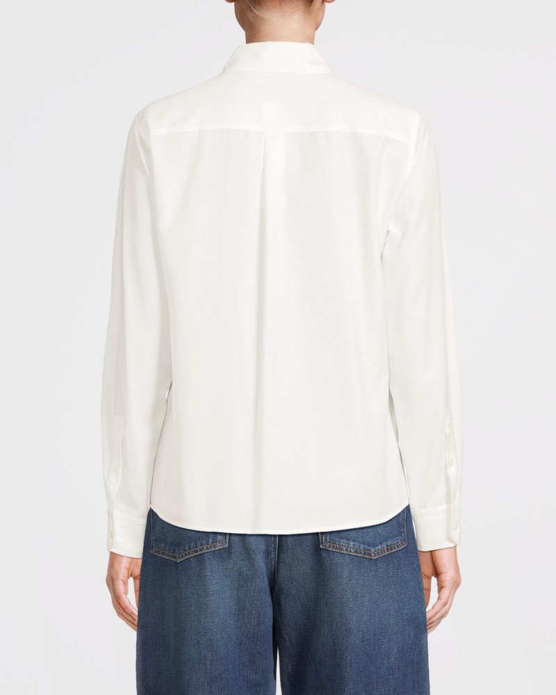 Weekend Max Mara Skjorta cotton oxford dam – bild 3