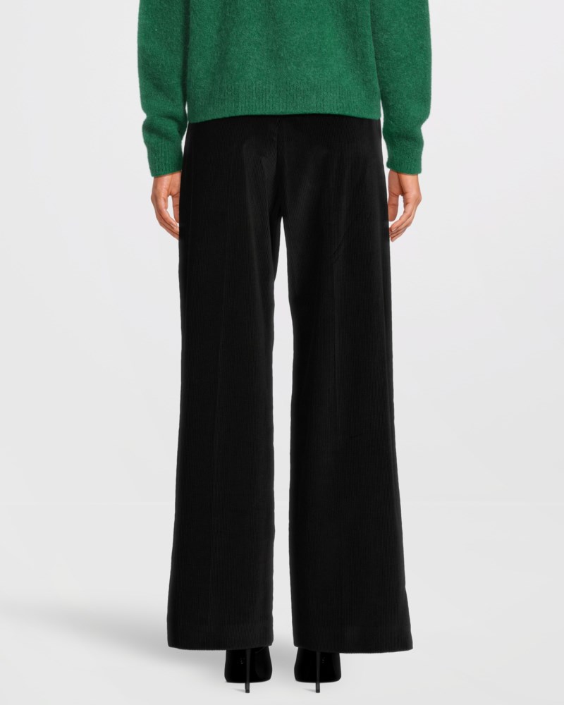 Weekend Max Mara Byxa cotton velvet dam – bild 4