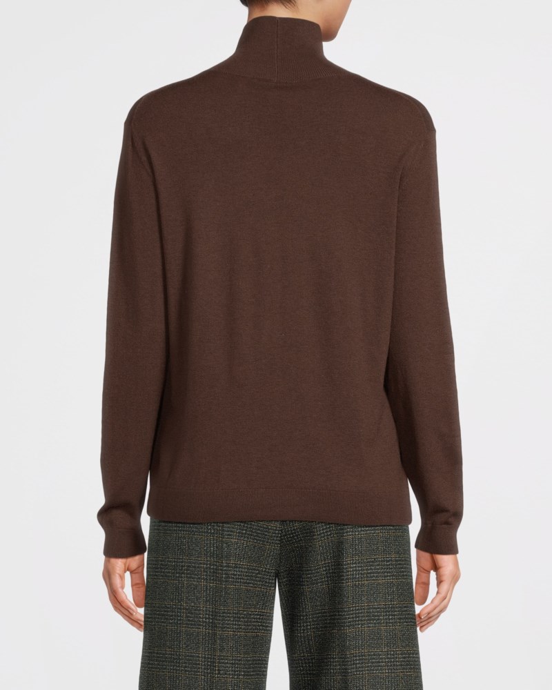Weekend Max Mara Turtleneck wool and silk knit tröjor dam – bild 4
