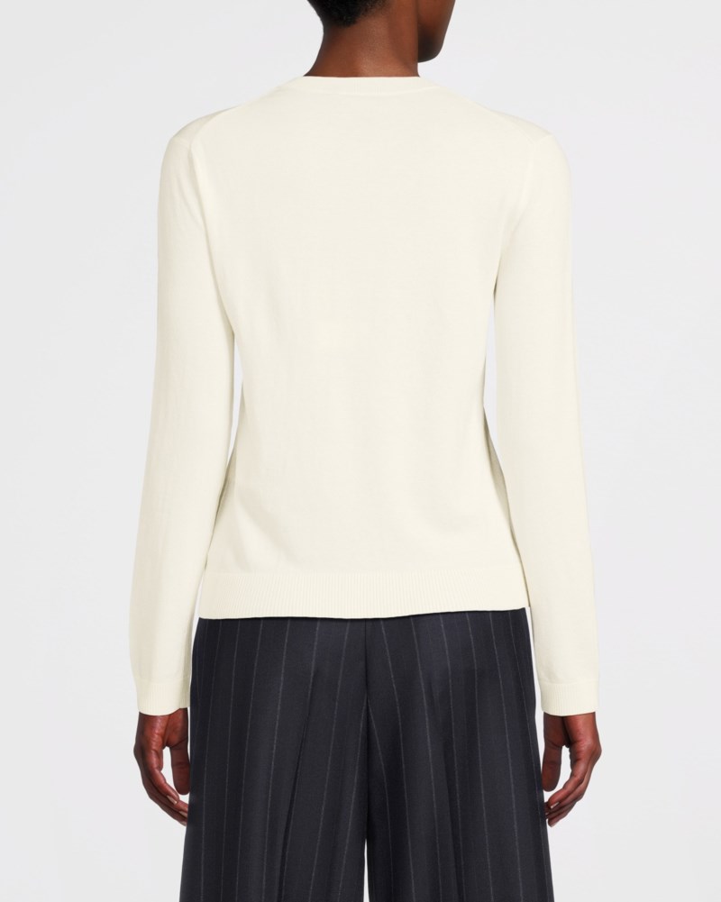 Weekend Max Mara Tröja silk and wool yarn dam – bild 4