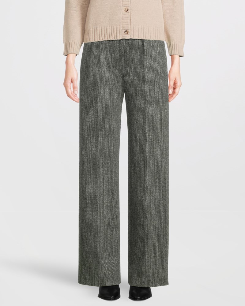 Weekend Max Mara Byxa jacquard jersey dam – bild 2