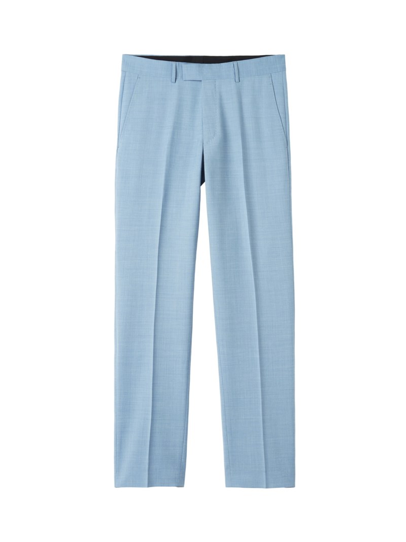 Tenuta slim-fit ullbyxor blå 2