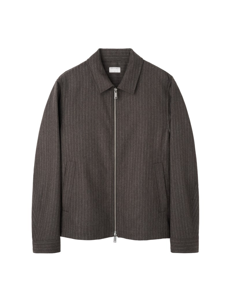 Barnaby c kritstreckad shirt jacket