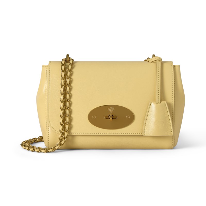 Lily black & gold glossy goat