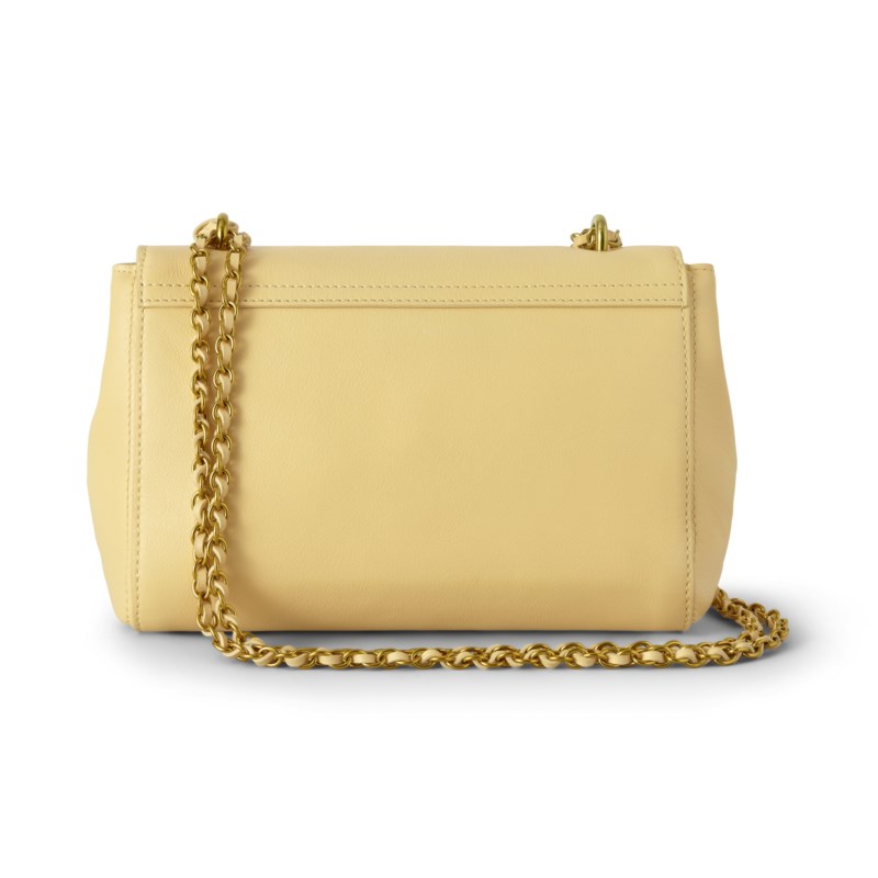 Mulberry Lily black & gold glossy goat handväskor dam – bild 3