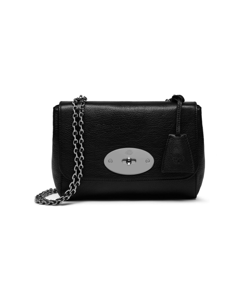 Lily black & gold glossy goat