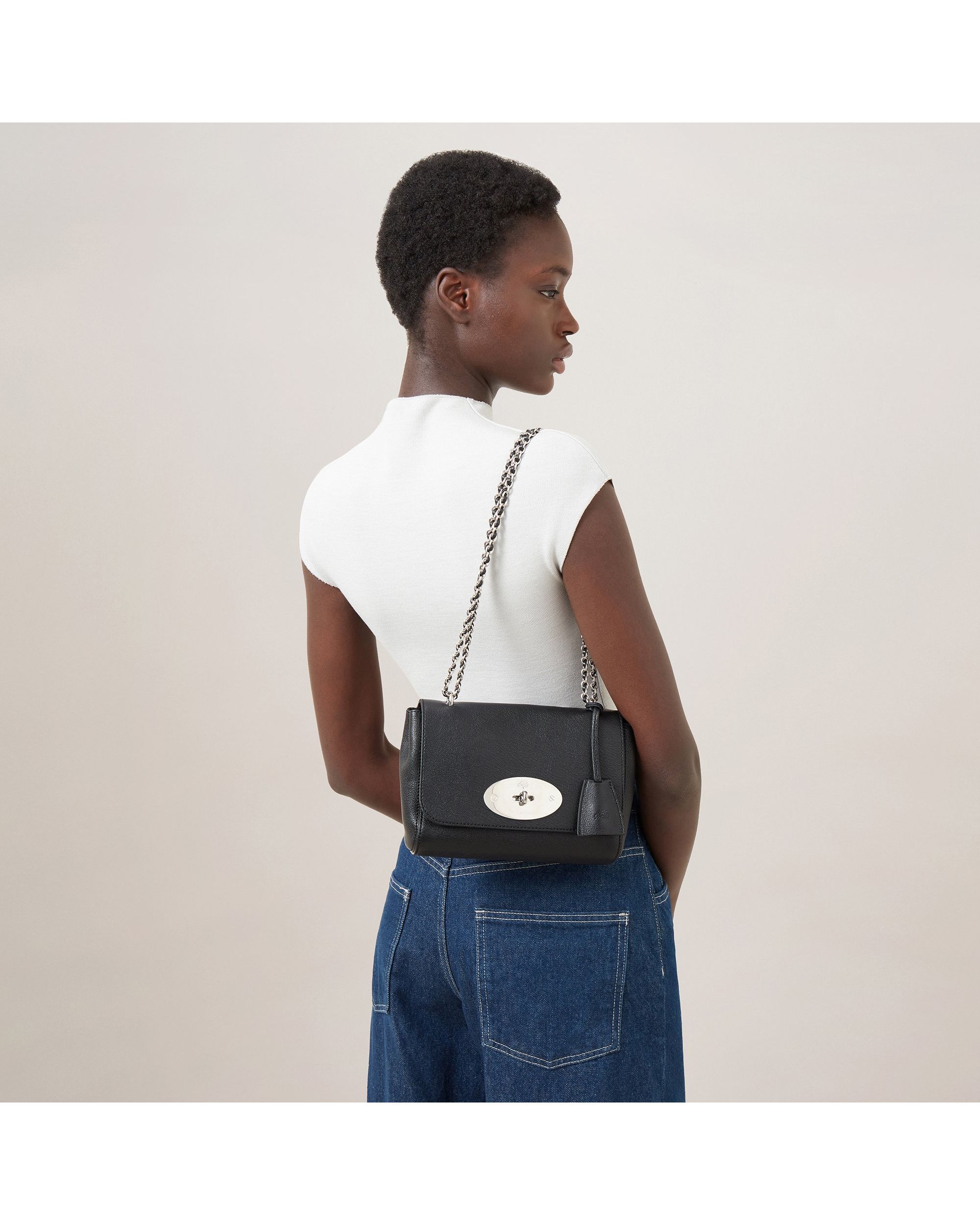 Mulberry lily black silver hotsell