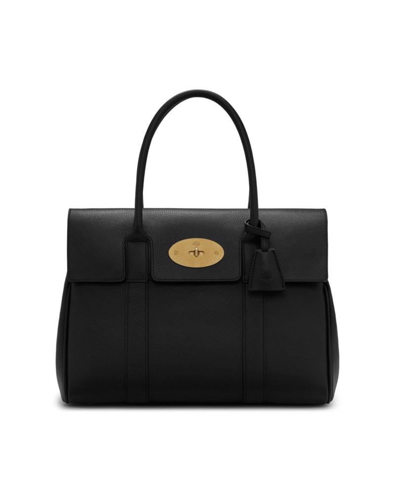 Bayswater black & brass small classic grain