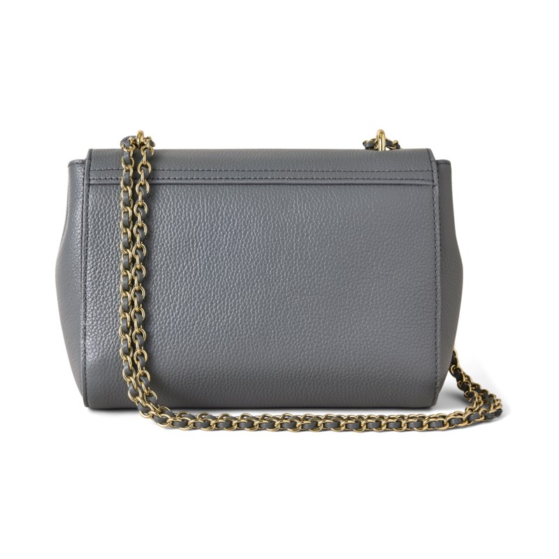 Mulberry Lily black & gold glossy goat handväskor dam – bild 2